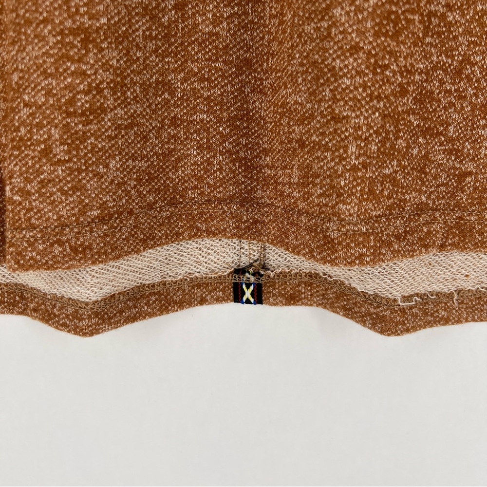 Daytrip Beaded Embellished Shoulders Heathered Knit 3/4‎ Sleeve Dolman Top L - Picture 6 of 12